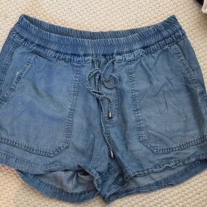 Splendid Light Blue Shorts (look like denim wash but not denim)